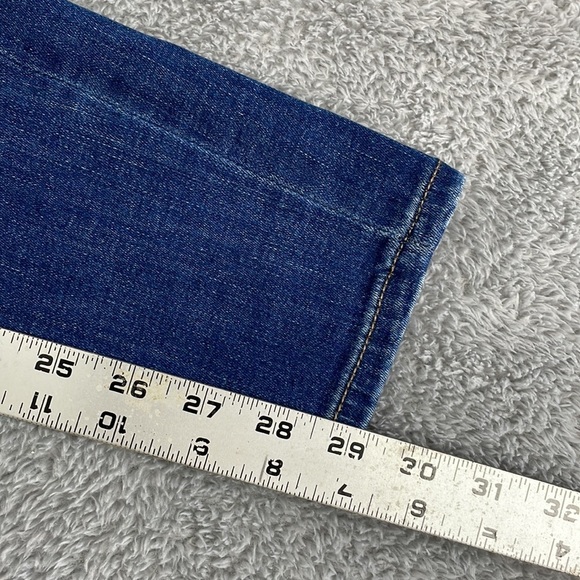 DL1961 Jeans Girls Big Kid 16 Chloe Skinny Medium Wash Stretch Denim Distressed - Picture 14 of 16